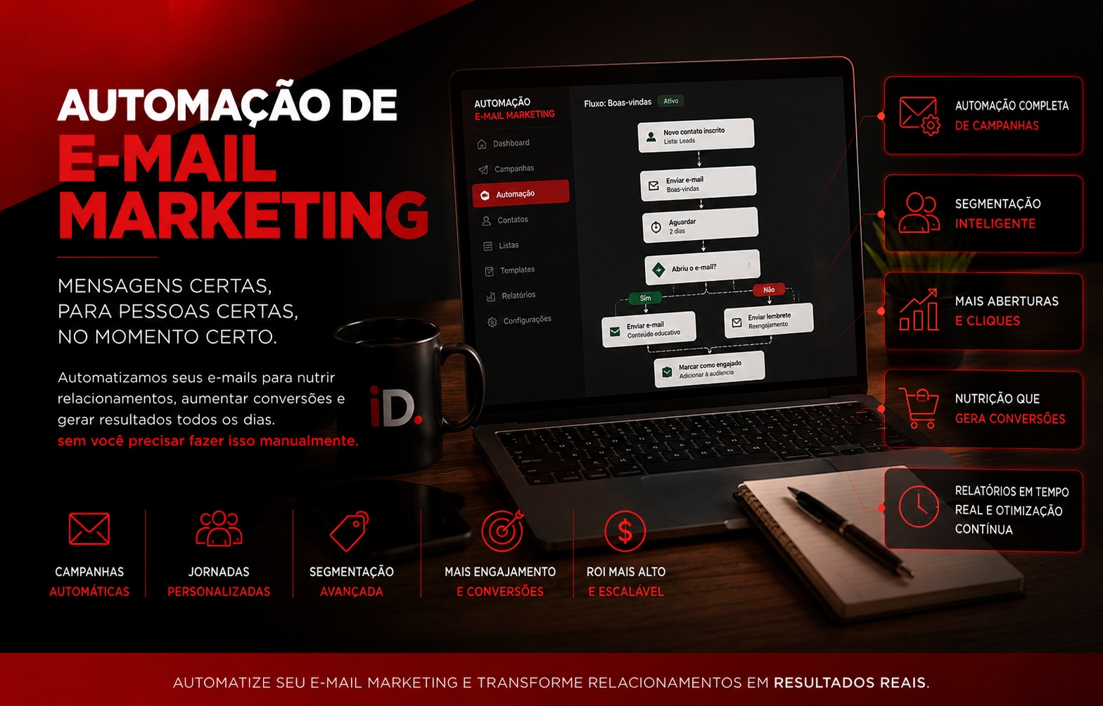 Automação de Campanhas de E-mail Marketing