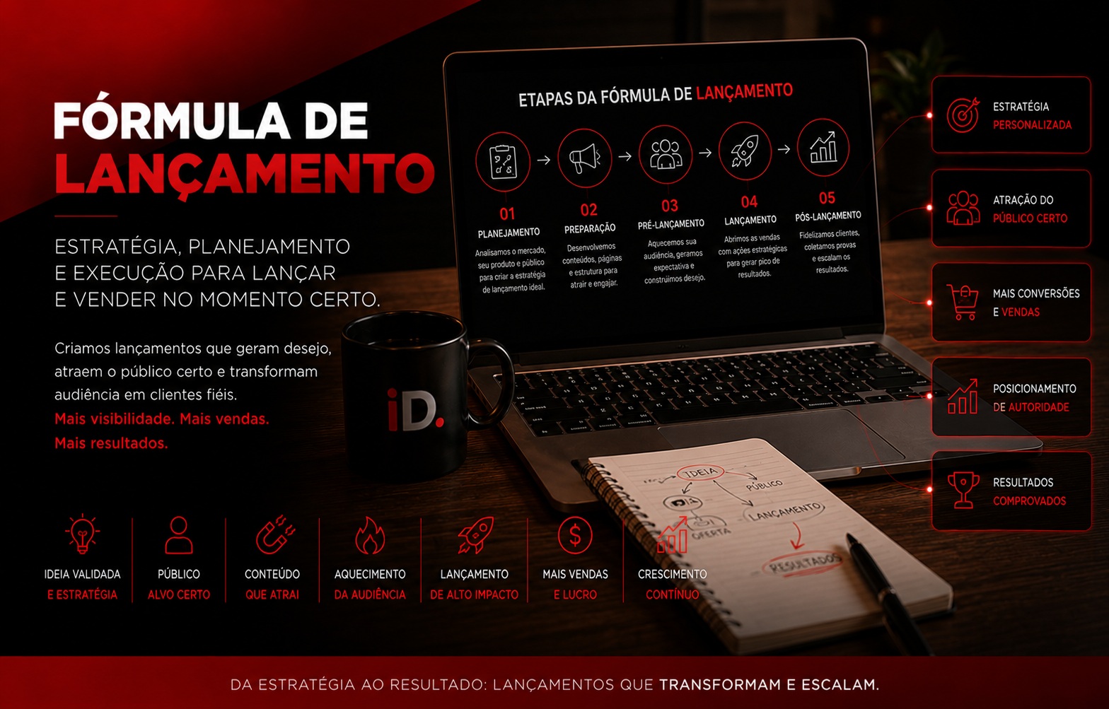 Formula de Lançamento Infoprodutos