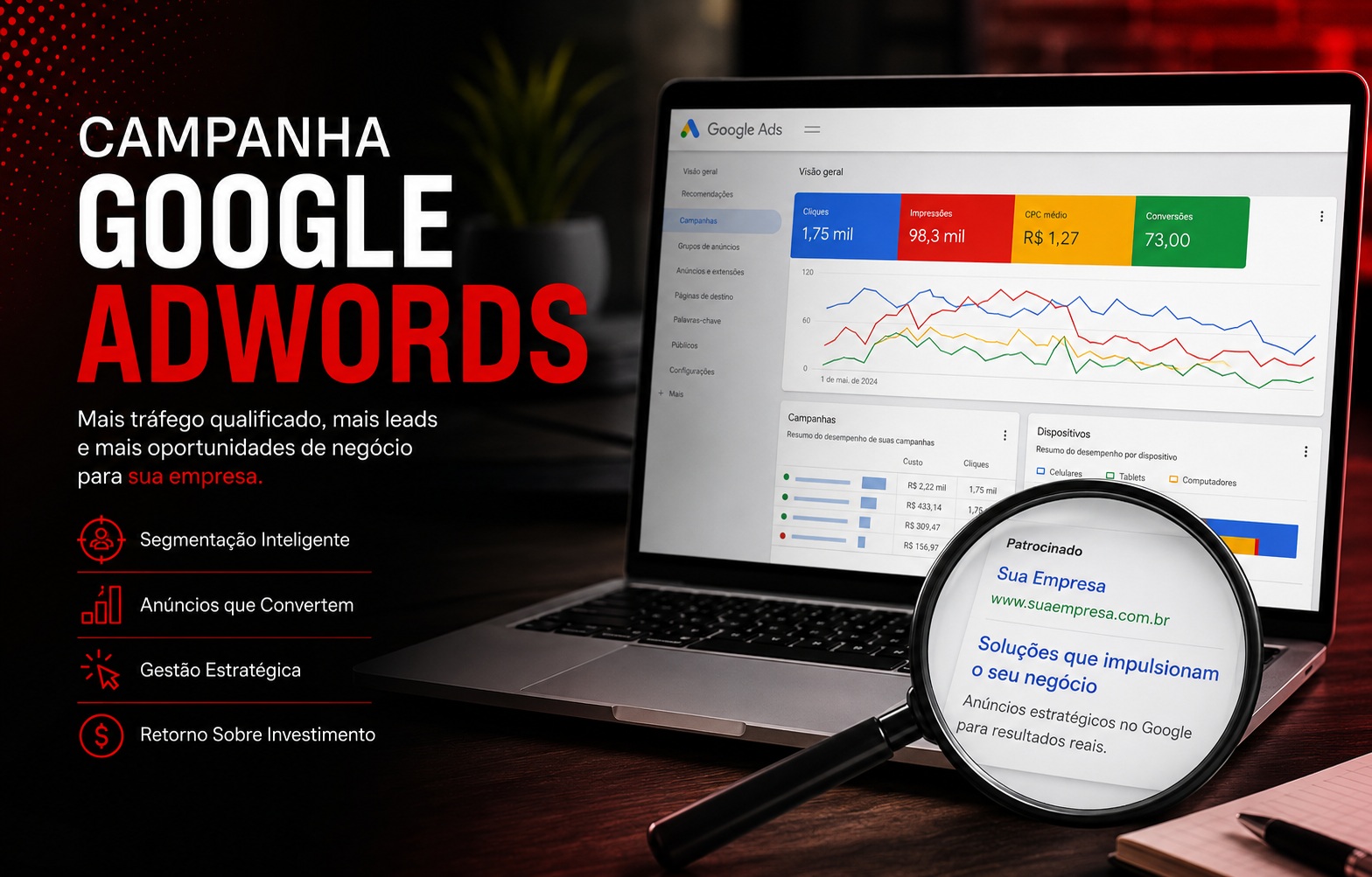 Campanha Google Adwords
