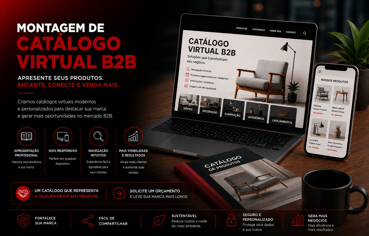 Montagem de Catálogo B2B
